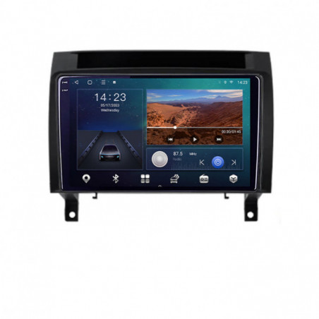 Navigatie dedicata Mercedes SLK 2004-2011 B-SLK  Android Ecran QLED octa core 4+64 carplay android auto KIT-SLK+EDT-E309V3