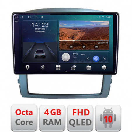 Navigatie dedicata Kia Sorento 2002-2008  Android Ecran QLED octa core 4+64 carplay android auto KIT-sorento2002+EDT-E309V3
