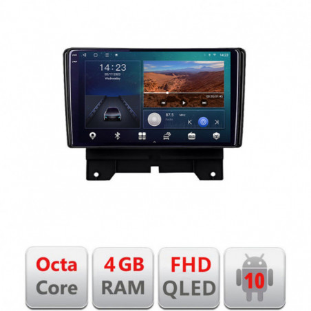 Navigatie dedicata Range Rover Sport 2005-2010  Android Ecran QLED octa core 4+64 carplay android auto kit-sport08+EDT-E309V3