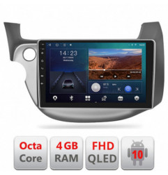Navigatie dedicata Honda Fit 2008-2013  Android radio gps internet quad core 4+64 carplay android auto Kit-fit-08+EDT-E309v3