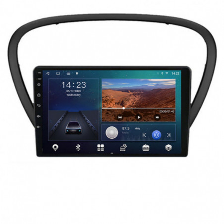 Navigatie dedicata Peugeot 607 Android radio gps internet quad core 4+64 carplay android auto Kit-607+EDT-E309v3