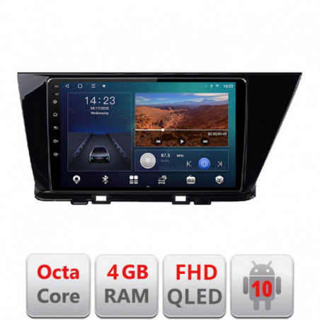 Navigatie dedicata Kia Niro 2017- Android radio gps internet quad core 4+64 carplay android auto Kit-niro+EDT-E309v3