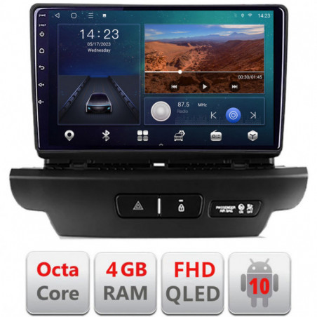 Navigatie dedicata Edonav Kia Ceed 2018-2020  Android radio gps internet quad core 4+64 carplay android auto KIT-ceed18+EDT-E309v3