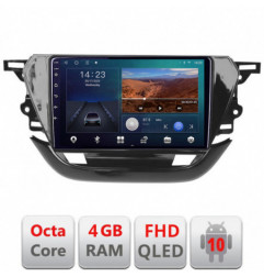 Navigatie dedicata Edonav Opel Corsa F 2019-  Android radio gps internet quad core 4+64 carplay android auto KIT-corsa-f+EDT-E309v3