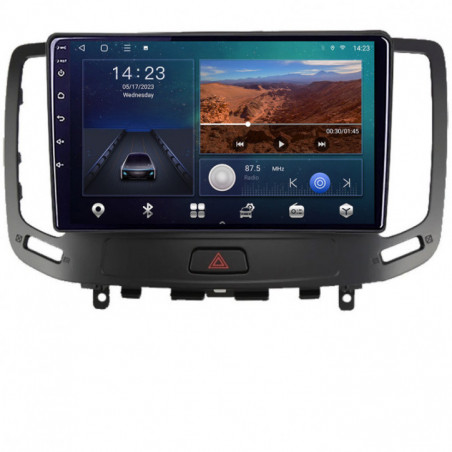 Navigatie dedicata Edonav Infiniti G35 G37 2006-2013  Android radio gps internet quad core 4+64 carplay android auto KIT-G25+EDT-E309v3