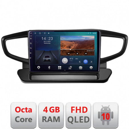 Navigatie dedicata Edonav Hyundai Ioniq 2016-2020  Android radio gps internet quad core 4+64 carplay android auto KIT-ioniq+EDT-E309v3