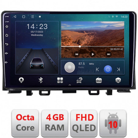 Navigatie dedicata Edonav Kia Rio 2019-  Android radio gps internet quad core 4+64 carplay android auto kit-rio-2020-+EDT-E309v3