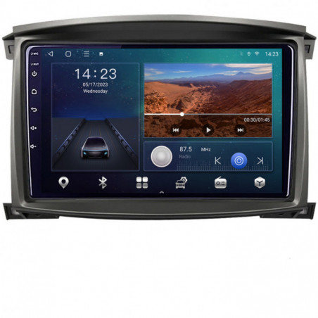 Navigatie dedicata Edonav Toyota Land Cruiser L100 2002-2006  Android radio gps internet quad core 4+64 carplay android auto KIT-L105-automatic+EDT-E310v3