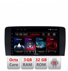 Navigatie dedicata Mercedes Clasa R D-215 Lenovo Octa Core cu Android Radio Bluetooth Internet GPS WIFI DSP 3+32 GB 4G KIT-215+