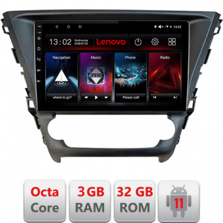 Navigatie dedicata Toyota Avensis 2015-2019  Android radio gps internet Lenovo Octa Core 3+32 Kit-avensis-15+EDT-E509-lite