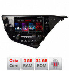 Navigatie dedicata Toyota Camry 2017-2021 V2 Lenovo Octa Core cu Android Radio Bluetooth Internet GPS WIFI DSP 3+32 GB 4G kit-c