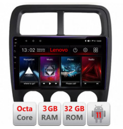Navigatie dedicata Dodge Caliber 2010-2012 D-CALIBER Lenovo Octa Core cu Android Radio Bluetooth Internet GPS WIFI DSP 3+32 GB