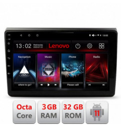 Navigatie dedicata Fiat BRAVO 2007-2014 D-BRAVO Lenovo Octa Core cu Android Radio Bluetooth Internet GPS WIFI DSP 3+32 GB 4G KI