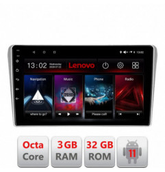 Navigatie dedicata Toyota Avensis 2003-2008 D-avensis03 Lenovo Octa Core cu Android Radio Bluetooth Internet GPS WIFI DSP 3+32