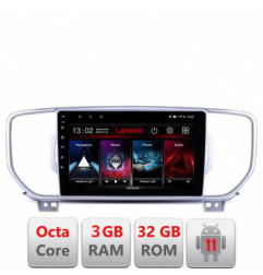 Navigatie dedicata Kia Sportage 2016-2018 D-576 Lenovo Octa Core cu Android Radio Bluetooth Internet GPS WIFI DSP 3+32 GB 4G KI
