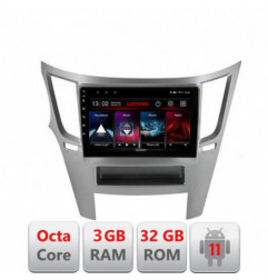 Navigatie dedicata Subaru Legacy 2010-2015 D-458 Lenovo Octa Core cu Android Radio Bluetooth Internet GPS WIFI DSP 3+32 GB 4G K