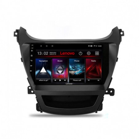 Navigatie dedicata Hyundai Elantra 2013-2015 D-359 Lenovo Octa Core cu Android Radio Bluetooth Internet GPS WIFI DSP 3+32 GB 4G