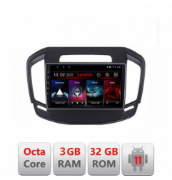 Navigatie dedicata Opel Insignia 2014-2016 D-338 Lenovo Octa Core cu Android Radio Bluetooth Internet GPS WIFI DSP 3+32 GB 4G K