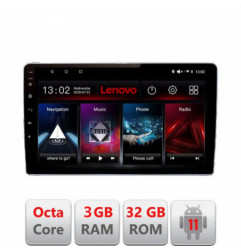 Navigatie dedicata Peugeot 307 D-307 Lenovo Octa Core cu Android Radio Bluetooth Internet GPS WIFI DSP 3+32 GB 4G KIT-307+EDT-E