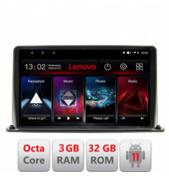Navigatie dedicata universala 2din-1 Lenovo Octa Core cu Android Radio Bluetooth Internet GPS WIFI DSP 3+32 GB 4G KIT-