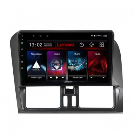 Navigatie dedicata Volvo XC60 D-272 Lenovo Octa Core cu Android Radio Bluetooth Internet GPS WIFI DSP 3+32 GB 4G KIT-272+EDT-E5