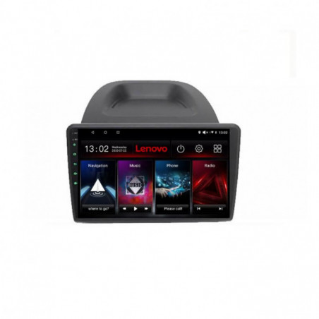 Navigatie dedicata Ford Fiesta D-256 Lenovo Octa Core cu Android Radio Bluetooth Internet GPS WIFI DSP 3+32 GB 4G KIT-256+EDT-E