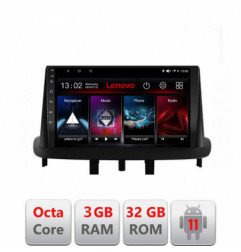 Navigatie dedicata Renault Megane 3 D-145 Lenovo Octa Core cu Android Radio Bluetooth Internet GPS WIFI DSP 3+32 GB 4G KIT-145+
