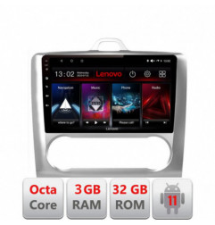 Navigatie dedicata Ford Focus 2 Automat D-140-automatic Lenovo Octa Core cu Android Radio Bluetooth Internet GPS WIFI DSP 3+32
