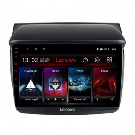 Navigatie dedicata Mitsubishi L200/Pajero 2006-2013 Lenovo Octa Core cu Android Radio Bluetooth Internet GPS WIFI DSP 3+32GB