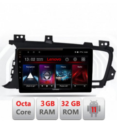 Navigatie dedicata Kia Optima 2011-2013 D-091 Lenovo Octa Core cu Android Radio Bluetooth Internet GPS WIFI DSP 3+32 GB 4G KIT-