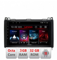 Navigatie dedicata Mercedes VW D-068 Lenovo Octa Core cu Android Radio Bluetooth Internet GPS WIFI DSP 3+32 GB 4G KIT-068+EDT-E