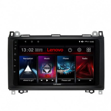 Navigatie dedicata Mercedes VW D-068 Lenovo Octa Core cu Android Radio Bluetooth Internet GPS WIFI DSP 3+32 GB 4G KIT-068+EDT-E