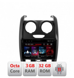 Navigatie dedicata Dacia Duster 2012-2019 D-157 Lenovo Octa Core cu Android Radio Bluetooth Internet GPS WIFI DSP 3+32 GB 4G KI