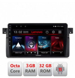 Navigatie dedicata BMW Seria 3 E46 D-052 Lenovo Octa Core cu Android Radio Bluetooth Internet GPS WIFI DSP 3+32 GB 4G KIT-052+E