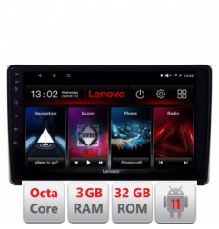 Navigatie dedicata Audi A4 B6 D-050 Lenovo Octa Core cu Android Radio Bluetooth Internet GPS WIFI DSP 3+32 GB 4G KIT-050+EDT-E5