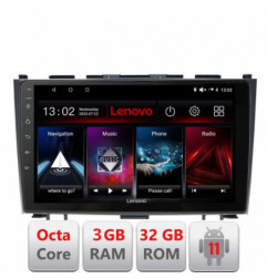 Navigatie dedicata Honda CR-V 2006-2012 D-009 Lenovo Octa Core cu Android Radio Bluetooth Internet GPS WIFI DSP 3+32 GB 4G KIT-