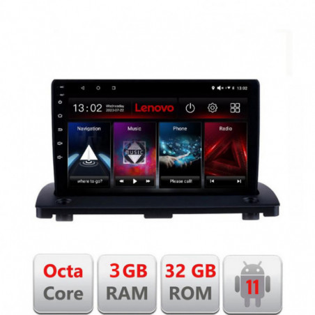 Navigatie dedicata Volvo XC90 D-173 Lenovo Octa Core cu Android Radio Bluetooth Internet GPS WIFI DSP 3+32 GB 4G KIT-173+EDT-E5