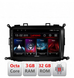 Navigatie dedicata Kia Carens 2013-2018 D-2023 Lenovo Octa Core cu Android Radio Bluetooth Internet GPS WIFI DSP 3+32 GB 4G KIT