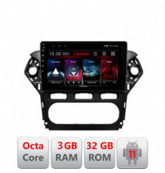 Navigatie dedicata Ford Mondeo 2010-2014 D-MONDEO-CLIMA Lenovo Octa Core cu Android Radio Bluetooth Internet GPS WIFI DSP 3+32