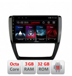 Navigatie dedicata VW Jetta 2011-2018 D-JETTA-15 Lenovo Octa Core cu Android Radio Bluetooth Internet GPS WIFI DSP 3+32 GB 4G K