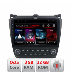 Navigatie dedicata Honda Accord 2004-2008 D-ACCORD Lenovo Octa Core cu Android Radio Bluetooth Internet GPS WIFI DSP 3+32 GB 4G