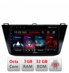 Navigatie dedicata Volkswagen Tiguan 2016- D-5883 Lenovo Octa Core cu Android Radio Bluetooth Internet GPS WIFI DSP 3+32 GB 4G