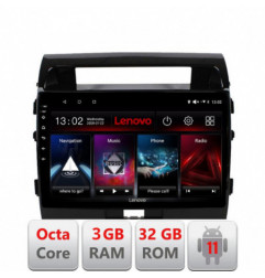 Navigatie dedicata Toyota Land Cruiser L200 D-381 Lenovo Octa Core cu Android Radio Bluetooth Internet GPS WIFI DSP 3+32 GB 4G