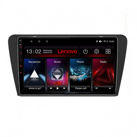 Navigatie dedicata Skoda Octavia 2014-2020 D-279 Lenovo Octa Core cu Android Radio Bluetooth Internet GPS WIFI DSP 3+32 GB 4G K