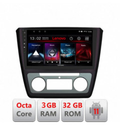 Navigatie dedicata Skoda Yeti 2009-2014 D-YETI Lenovo Octa Core cu Android Radio Bluetooth Internet GPS WIFI DSP 3+32 GB 4G KIT