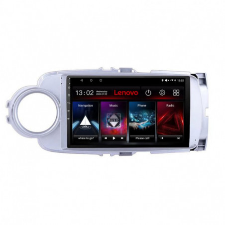 Navigatie dedicata Toyota Yaris 2010-2018 D-YARIS10 Lenovo Octa Core cu Android Radio Bluetooth Internet GPS WIFI DSP 3+32 GB 4