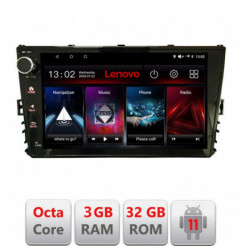 Navigatie dedicata VW masini dupa 2018  Lenovo Octa Core cu Android Radio Bluetooth Internet GPS WIFI DSP 3+32 GB 4G kit-vw-uni
