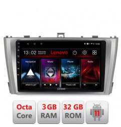 Navigatie dedicata Toyota Avensis 2009-2015 D-TY12 Lenovo Octa Core cu Android Radio Bluetooth Internet GPS WIFI DSP 3+32 GB 4G