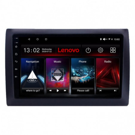 Navigatie dedicata Fiat Stilo D-STILO Lenovo Octa Core cu Android Radio Bluetooth Internet GPS WIFI DSP 3+32 GB 4G KIT-stilo+ED