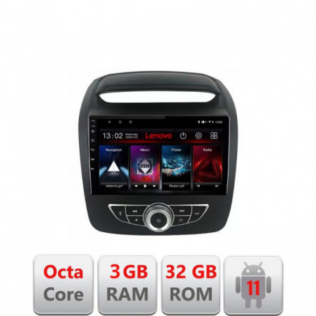 Navigatie dedicata Kia Sorento 2012-2015 masini cu navigatie de fabrica Lenovo Octa Core cu Android Radio Bluetooth Internet 3+32GB